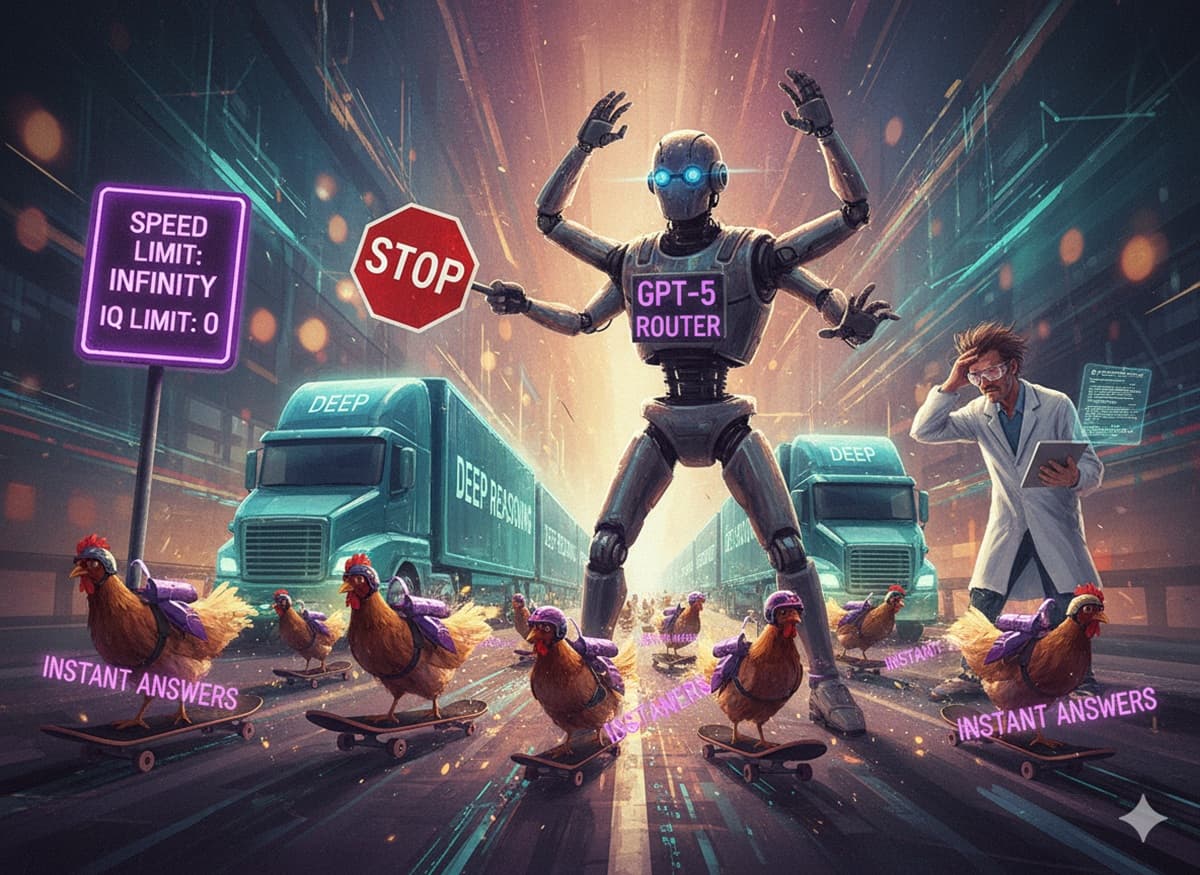 Cover Image for OpenAI отключила автоматический выбор моделей для бесплатных пользователей